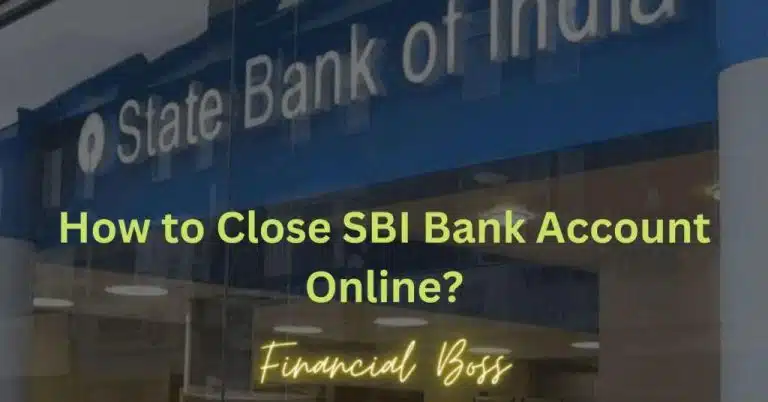 How to close SBI Bank account online 2023
