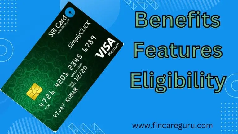 SBI SimplyClick Credit Card Apply online